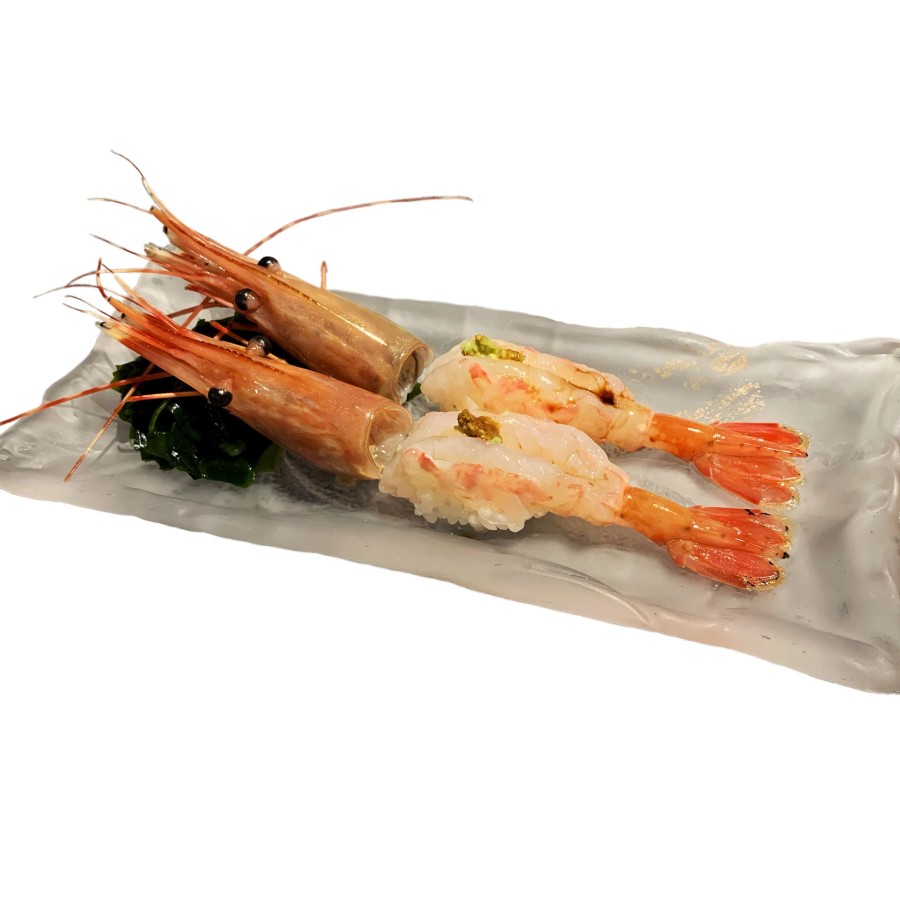 Amaebi Sushi (2pcs) ($18.95)